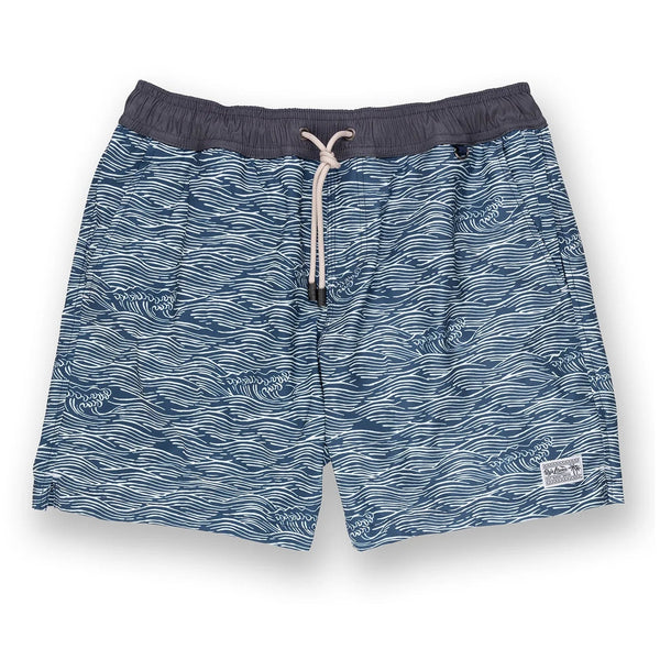 ROLL TIDES DEEP SEA - STRETCH SWIMSUIT TRUNKS