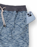ROLL TIDES DEEP SEA - STRETCH SWIMSUIT TRUNKS