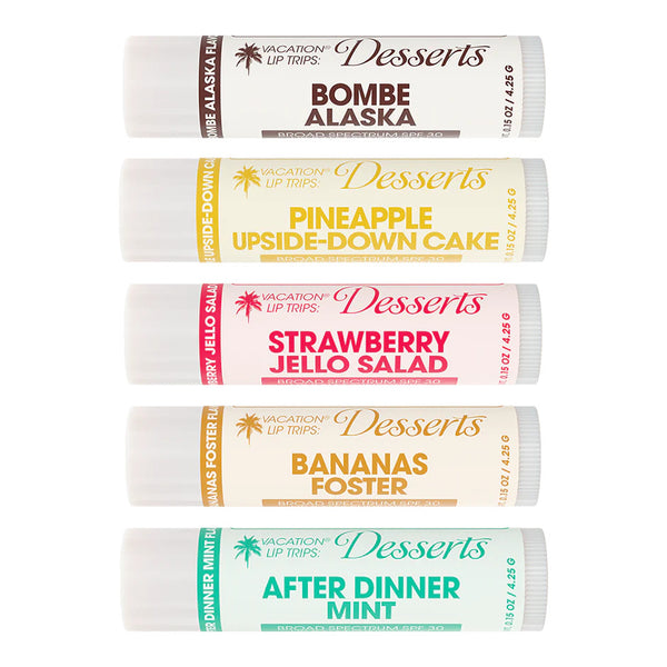 Vacation SPF 30 Lip Balms