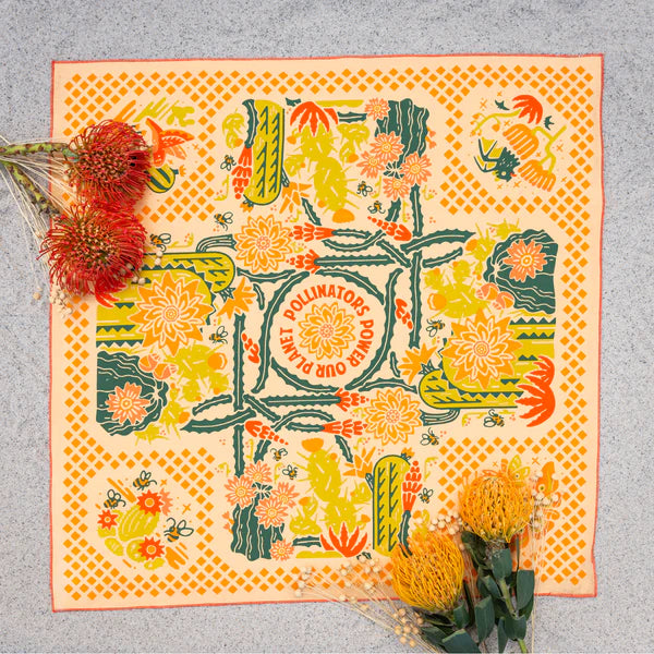 "PRICKLY POLLINATORS" ✷ Bandits Bandanas
