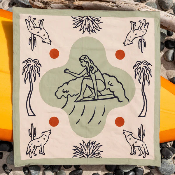 "SURFING THROUGH SANDS" ✷ Bandits Bandanas