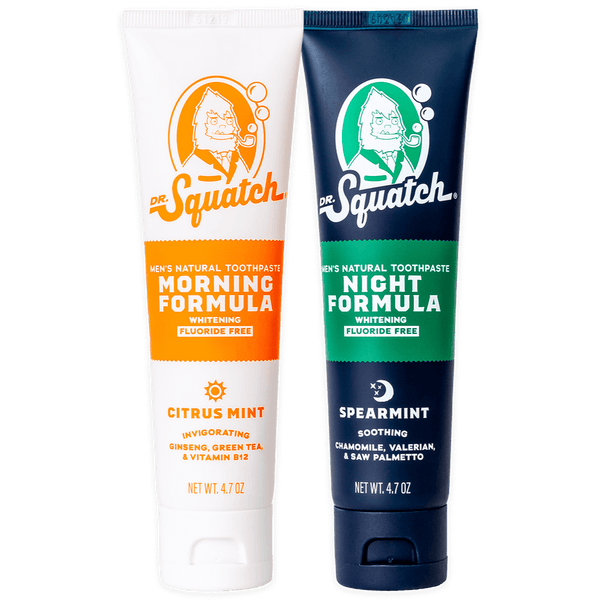 Dr. Squatch TOOTHPASTE (4.7oz)