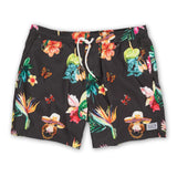 LAND BEFORE FLORAL - STRETCH SWIMSUIT TRUNKS