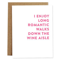 Wine Aisle Love Card