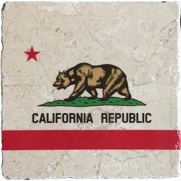 California State Flag Coaster