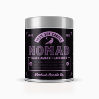Nomad | Black Amber + Lavender 14oz Soy Candle