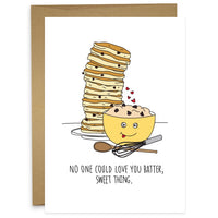 LOVE YOU BATTER Greeting Card
