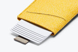 Card Sleeve Wallet - Citrus Yellow