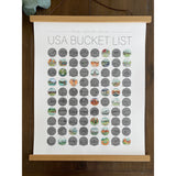 US Bucket List Scratch Off