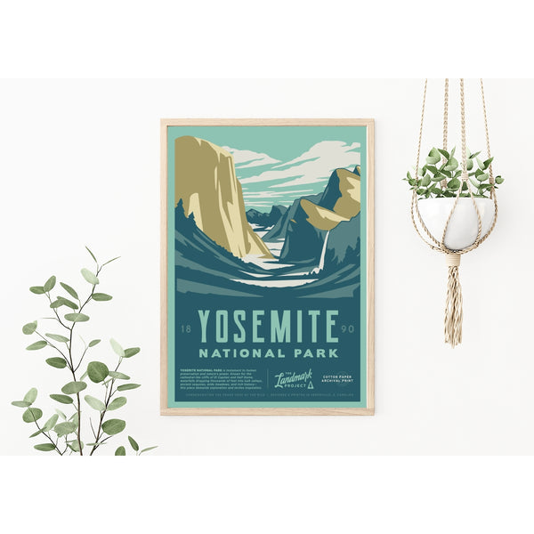 Yosemite National Park - 12x16 Poster