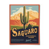 Saguaro National Park - 12x16 Poster