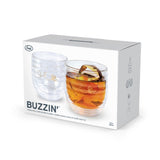 Buzzin’ DOUBLE-WALL HAND-BLOWN GLASSES