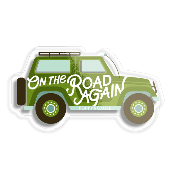 Jeep Sticker :: On The Road Again