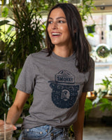 Smokey Bear Logo T-shirt - Grey
