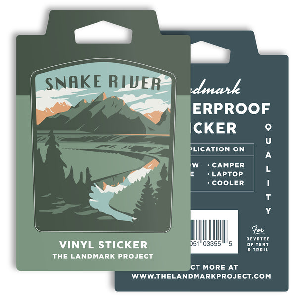 Snake River Sticker