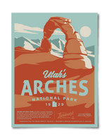 Arches National Park - 12x16 Poster