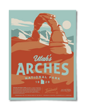 Arches National Park - 12x16 Poster