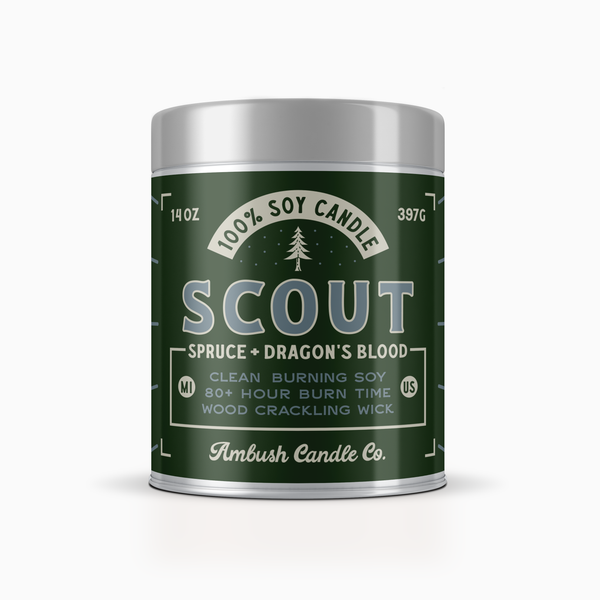 Scout | Spruce + Dragon's Blood 14oz Soy Candle