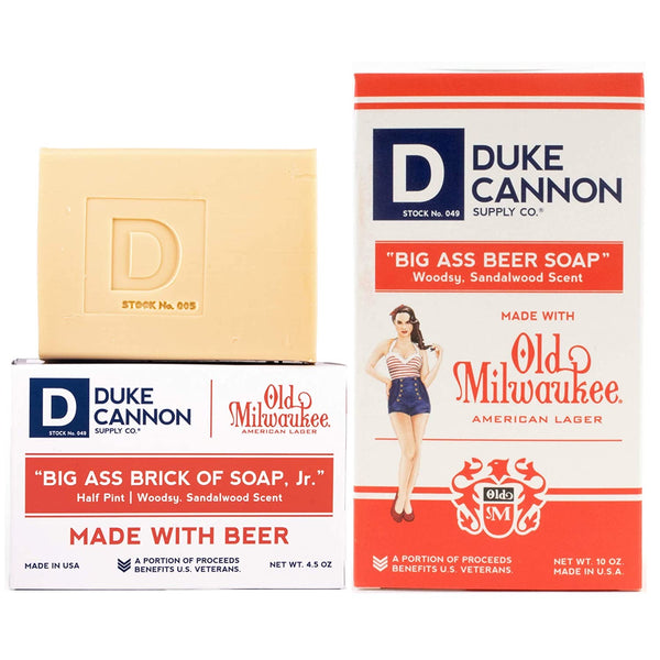 Duke Cannon - Big Ass Brick of Soap Jr - Old Milwaukee