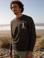Hemp Octo Crew - Faded Black