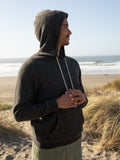 Whale Patch Pullover - Faded Black