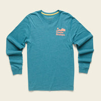 Howler Arroyo Select Long Sleeve T-Shirt: Petrol Heather