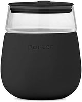 Porter Portable Tumbler (Glass, Charcoal - 15 oz)