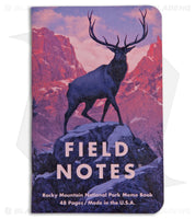 National Parks Memo Books - Series C (3-pack) - Rocky Mountains/Great Smokey Mountains/Yellowstone
