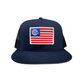 Hermosa USA Trucker Hat - Navy