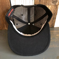 JOSHUA TREE NATIONAL PARK Premium Cork Trucker Hat - (Black/Cork)
