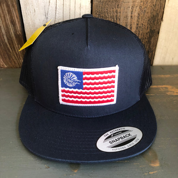 Hermosa USA Trucker Hat - Navy
