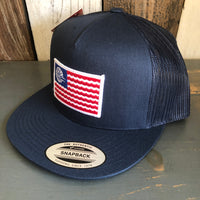 Hermosa USA Trucker Hat - Navy