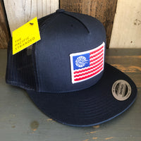 Hermosa USA Trucker Hat - Navy