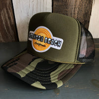 Hermosa Beach HIGH HEAT Trucker Hat - Camouflage/Olive