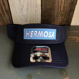 Hermosa Beach BLUE SUPREME HERMOSA - Cool Comfort Performance Polyester Cool Mesh Sun Visor - Navy