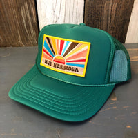 Hermosa Beach MUY HERMOSA High Crown Trucker Hat - Kelly Green