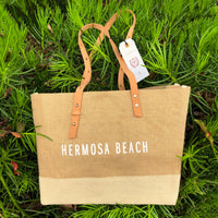 HERMOSA BEACH: City Series - Shoulder Market Bag in NATURAL (TYPE: BD-ML04N-OS)