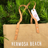 HERMOSA BEACH: City Series - Shoulder Market Bag in NATURAL (TYPE: BD-ML04N-OS)