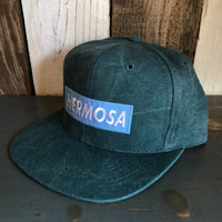 Hermosa Beach BLUE SUPREME HERMOSA 6 Panel Mid Profile Baseball Cap - Dark Green