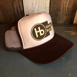 Hermosa Beach THE NEW STYLE Trucker Hat - Brown/Tan/Brown