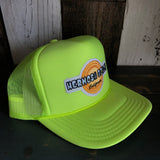 Hermosa Beach HIGH HEAT Trucker Hat - Neon Yellow