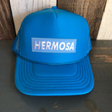 Hermosa Beach BLUE SUPREME HERMOSA Trucker Hat - Neon Blue