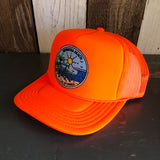Hermosa Beach SHOREFRONT Foam Trucker Hat - Neon Orange