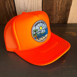 Hermosa Beach SHOREFRONT Foam Trucker Hat - Neon Orange