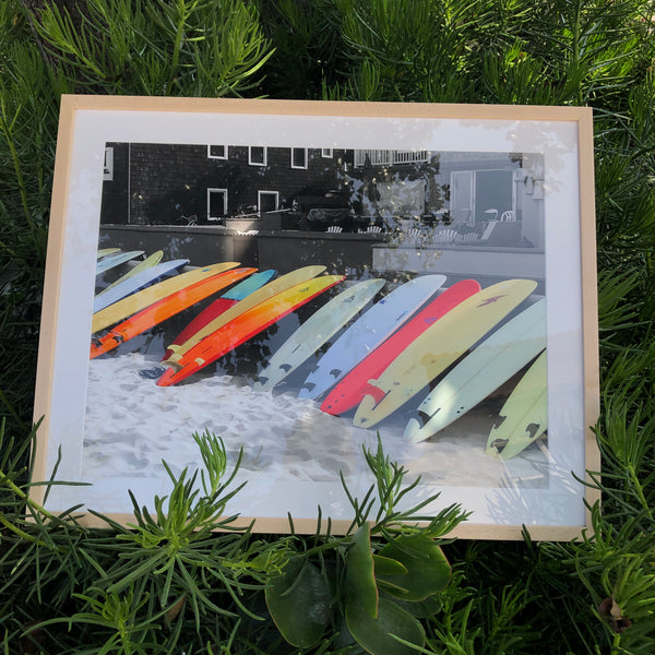 Hermosa Beach Iron Man - 29" x 23"