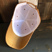 Hermosa Beach RETRO SUNSET 6 Panel Low Profile Corduroy Cap - Tan