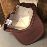 Hermosa Beach AS REAL AS THE STREETS Winter All Foam Cap Hat - Brown/Khaki/Brown