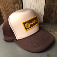 Hermosa Beach AS REAL AS THE STREETS Winter All Foam Cap Hat - Brown/Khaki/Brown