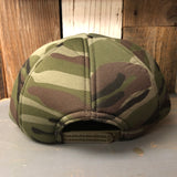 Hermosa Beach THE NEW STYLE Camo Winter All Foam Cap Hat - Forest Camo/Olive