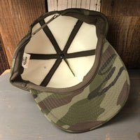Hermosa Beach THE NEW STYLE Camo Winter All Foam Cap Hat - Forest Camo/Olive